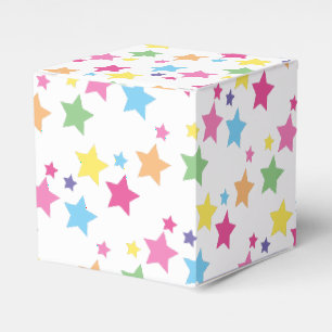 illusima Regenbogen-Sterne-Party Geschenkschachtel