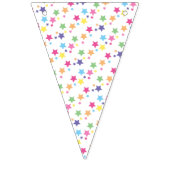 illusima Regenbogen Sterne Party Wimpelkette (Zweite Fahne)