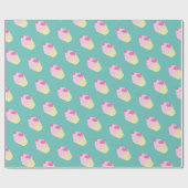 illusima Turquoise Gift Geschenkpapier (Flach)