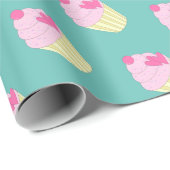 illusima Turquoise Gift Geschenkpapier (Rolleneckpunkt)