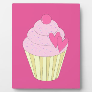 illusima verzierter Cupcake Fotoplatte