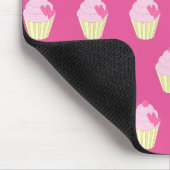 illusima verzierter Cupcake Mousepad (Ecke)