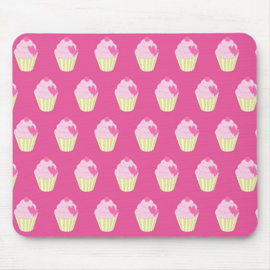 illusima verzierter Cupcake Mousepad (Vorne)