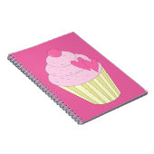 illusima verzierter Cupcake Notizblock (Rechte Seite)