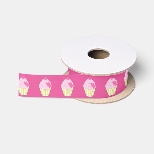 illusima verzierter Cupcake Satinband (Spule)