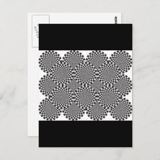 Illusion-4 Postkarte (Vorne/Hinten)