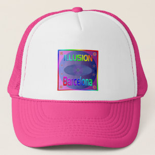 "ILLUSION Barcelona" Hat! Truckerkappe