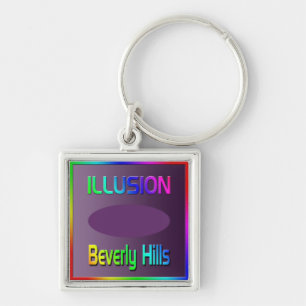 "ILLUSION Beverly Hills" Schlüsselanhänger! Schlüsselanhänger
