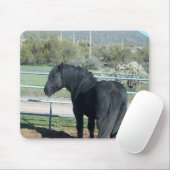 Illusion das Percheron Mousepad (Mit Mouse)