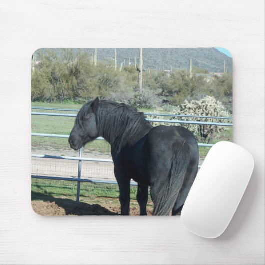 Illusion das Percheron Mousepad (Mit Mouse)