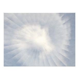 Illusion der Sonne Fotodruck