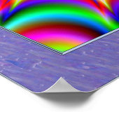 Illusion der Strahlungsenergie Poster (Ecke)