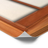 Illusion des Fakes "Big Old Country Oak Tree" Poster (Ecke)