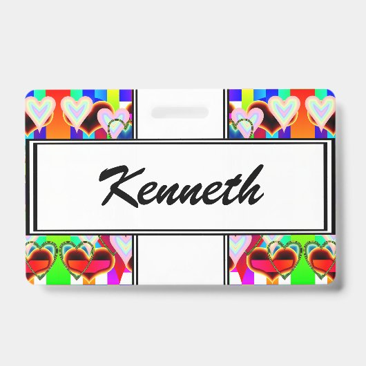 Illusion des Herzens von Kenneth Yoncich Ausweis (Vorderseite)