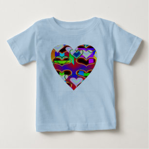 Illusion des Herzens von Kenneth Yoncich Baby T-shirt