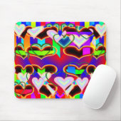 Illusion des Herzens von Kenneth Yoncich Mousepad (Mit Mouse)