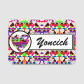 Illusion des Herzens von Kenneth Yoncich Namensschild (Vorderseite)