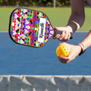 Illusion des Herzens von Kenneth Yoncich Pickleball Schläger