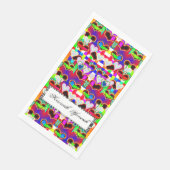 Illusion des Herzens von Kenneth Yoncich Serviette (Ecke)
