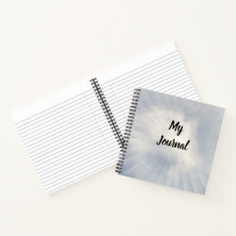 Illusion des Sonnenunterganges Notizblock