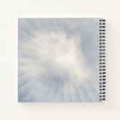 Illusion des Sonnenunterganges Notizblock (Rückseite)