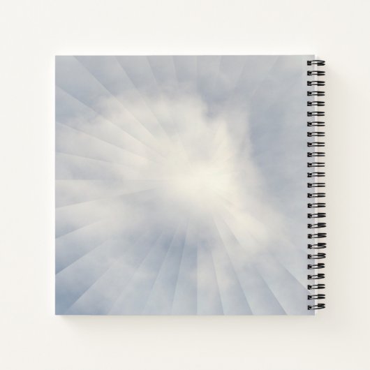 Illusion des Sonnenunterganges Notizblock (Rückseite)