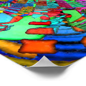 Illusion im Zeitmaßstab 1 Poster (Ecke)