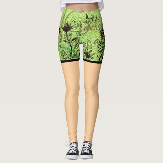 Illusion LCDavies-Leggings Leggings (Vorderseite)