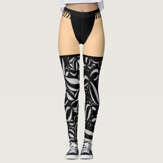 Illusion-Leggings Leggings (Vorderseite)