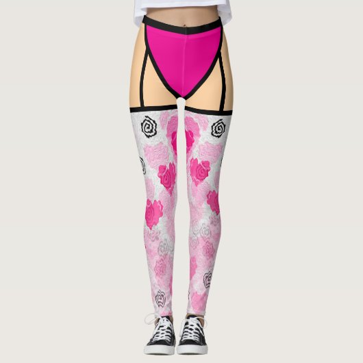 Illusion-Leggings Leggings (Vorderseite)