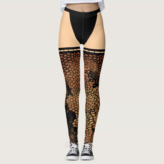 Illusion-Leggings Leggings (Vorderseite)