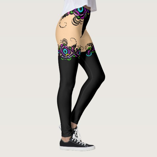 Illusion-Leggings Leggings (Rechts)