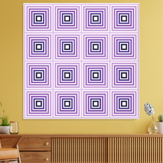 Illusion Leinwanddruck (Insitu (Wohnzimmer))