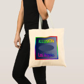 "ILLUSION Los Angeles" Tasche! Tragetasche (Vorderseite (Produkt))