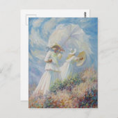 Illusion Monet Postkarte (Vorne/Hinten)