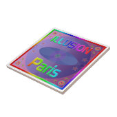 "ILLUSION Paris" Tile Fliese (Seite)