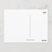 Illusion Tiles Art: Funchal, Madeira (Portugal) Postkarte (Rückseite)