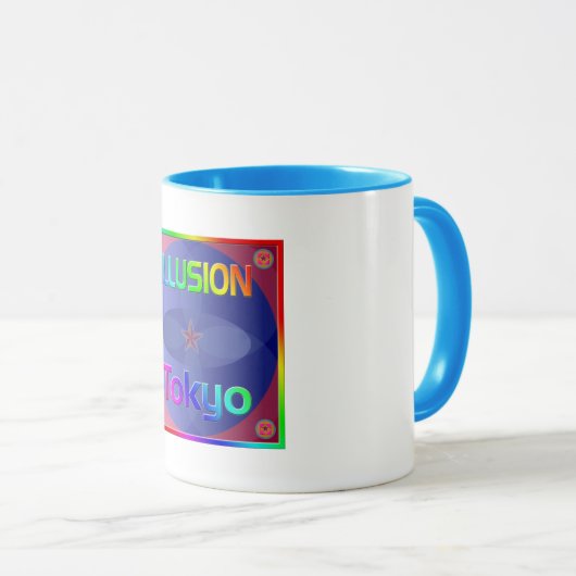 "ILLUSION Tokyo" Cup! Tasse (VorderseiteRechts)