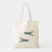 Illusion Zip Design Totbeutel Tragetasche (Rückseite)