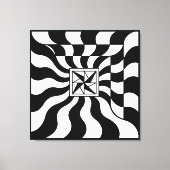 Illusionary Square | Modern Leinwanddruck (Vorderseite)