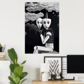 Illusionelle Verallgemeinerung klinischer Vorhersa Poster (Heimbüro)