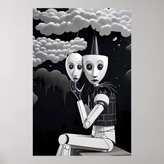 Illusionelle Verallgemeinerung klinischer Vorhersa Poster (Vorne)