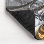 Illusionen abstraktes Mousepad (Ecke)