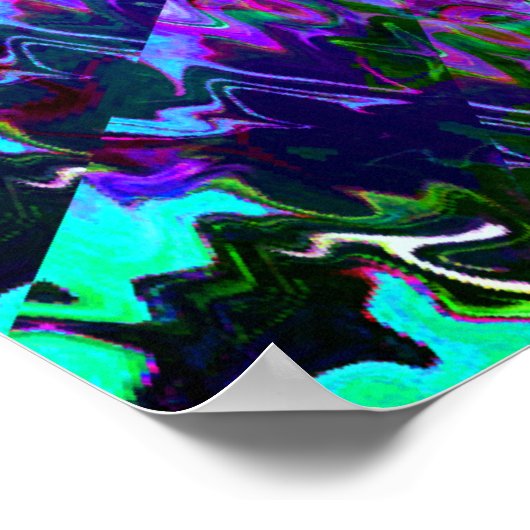 Illusionen in der Zeit... Poster (Ecke)