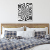 Illusionen - überzogene Canvas Print - SRF Leinwanddruck (Insitu (Schlafzimmer))