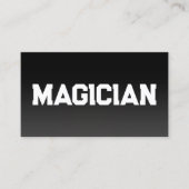 Illusionist Magician Telefonnummerkarte (Vorderseite)