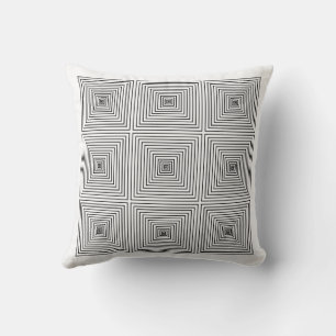 Illusions-Kunst-Minimalist-Kissen – Moderne geomet Kissen