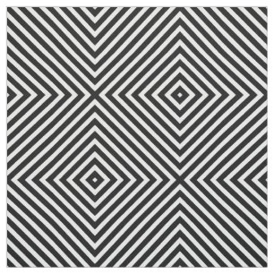 Illusions-Streifen-geometrisches Muster Stoff