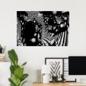 Illusionswirklichkeit Poster (Heimbüro)