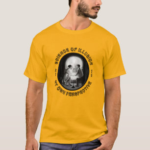 Illusionswissenschaft Skull-Couple Perspective T-S T-Shirt